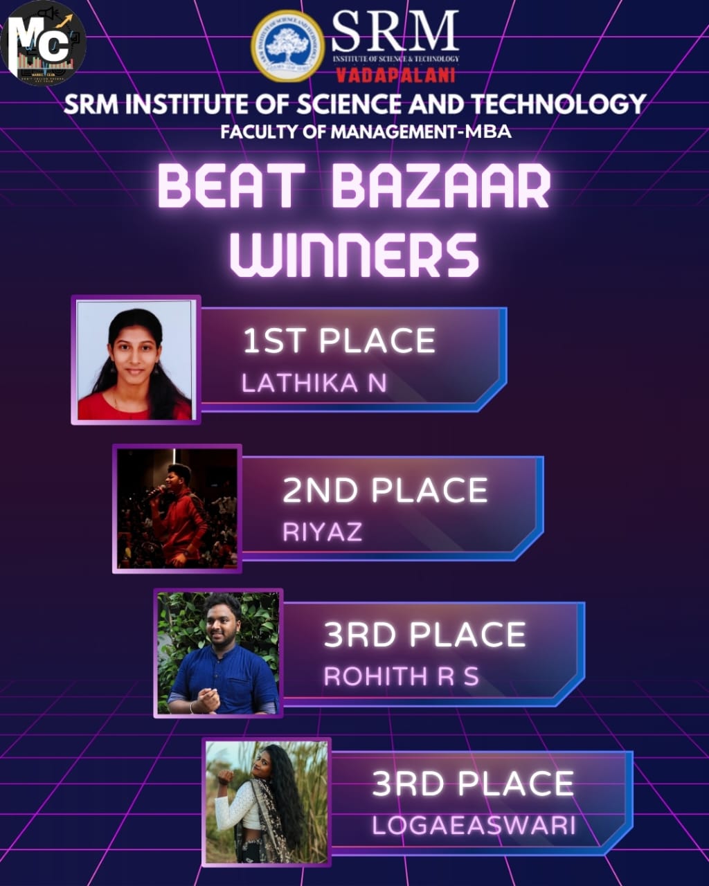 Solo Singing Winners