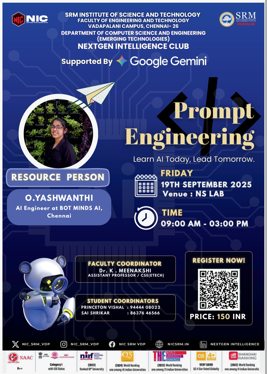 WORKSHOP ON PROMPT ENGINEERING 19 SEPT 2025